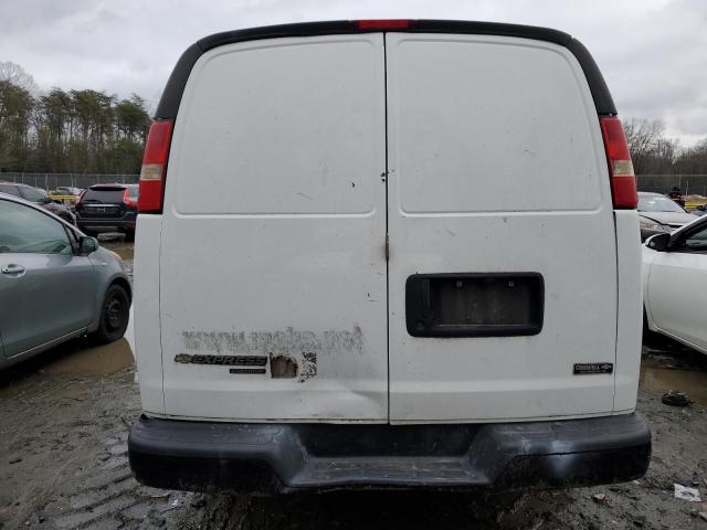 1GCSGAFX0D1145974 - 2013 CHEVROLET EXPRESS G1 WHITE photo 6