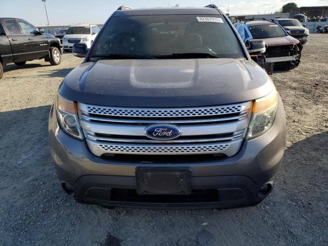 1FM5K7D8XDGC81466 - 2013 FORD EXPLORER XLT Gris photo 5