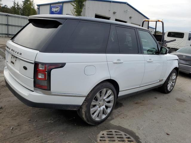 SALGS2EF8EA152507 - 2014 LAND ROVER RANGE ROVE SUPERCHARGED WHITE photo 3