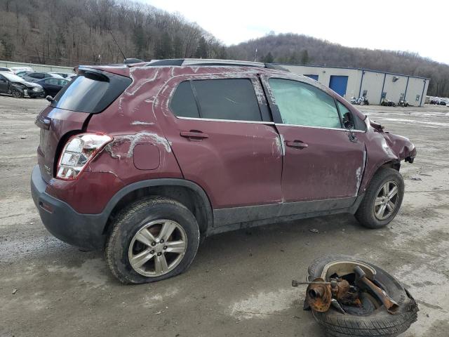 3GNCJPSB6GL226517 - 2016 CHEVROLET TRAX 1LT BURGUNDY photo 3