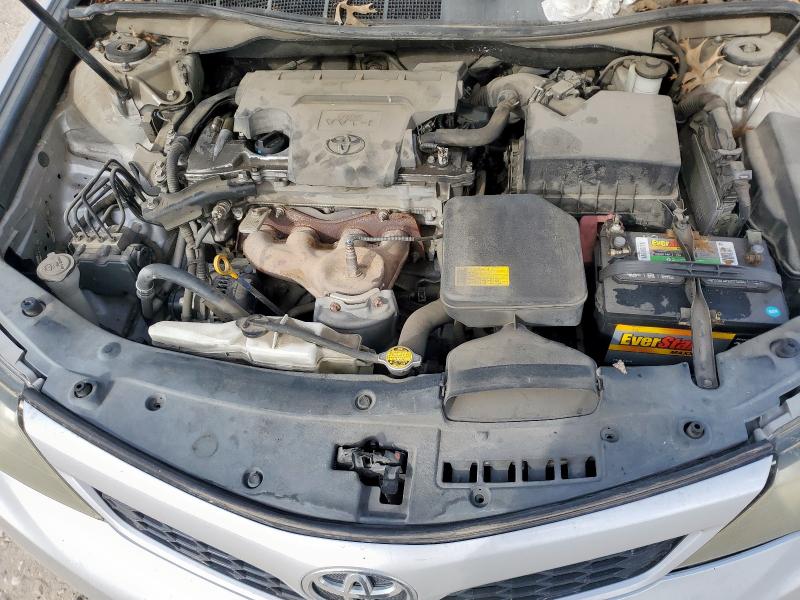 4T1BF1FK4CU089652 - 2012 TOYOTA CAMRY BASE ვერცხლისფერი ფოტო 11