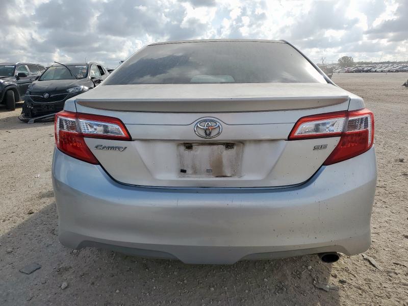 4T1BF1FK4CU089652 - 2012 TOYOTA CAMRY BASE ვერცხლისფერი ფოტო 6