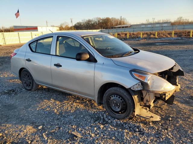 3N1CN7AP5FL800598 - 2015 NISSAN VERSA S SILVER photo 4