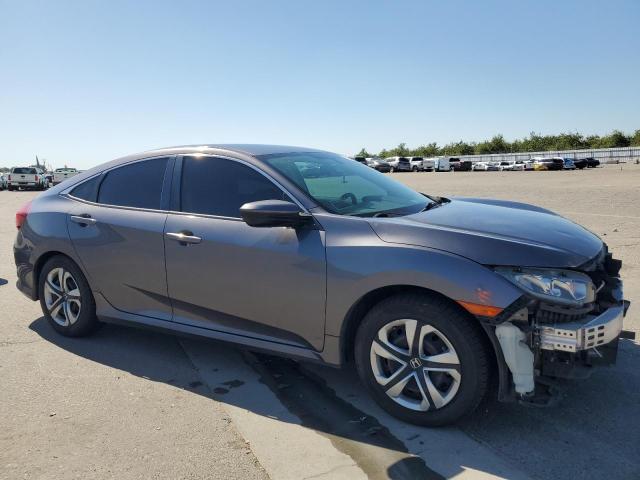 2HGFC2F54JH584630 - 2018 HONDA CIVIC LX GRAY photo 4