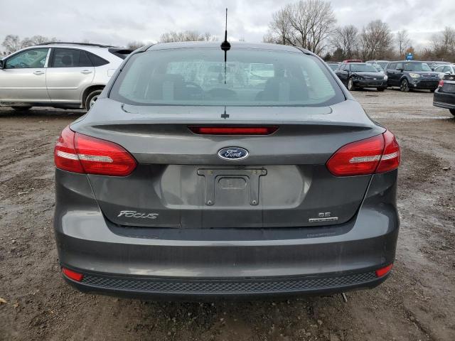 1FADP3F24GL382328 - 2016 FORD FOCUS SE GRAY photo 6