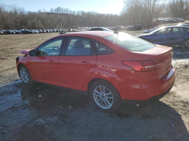 1FADP3F27GL347458 - 2016 FORD FOCUS SE RED photo 2