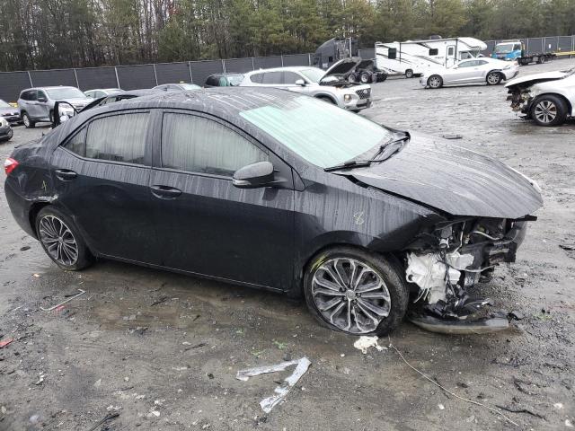 2T1BURHE7EC185565 - 2014 TOYOTA COROLLA L BLACK photo 4