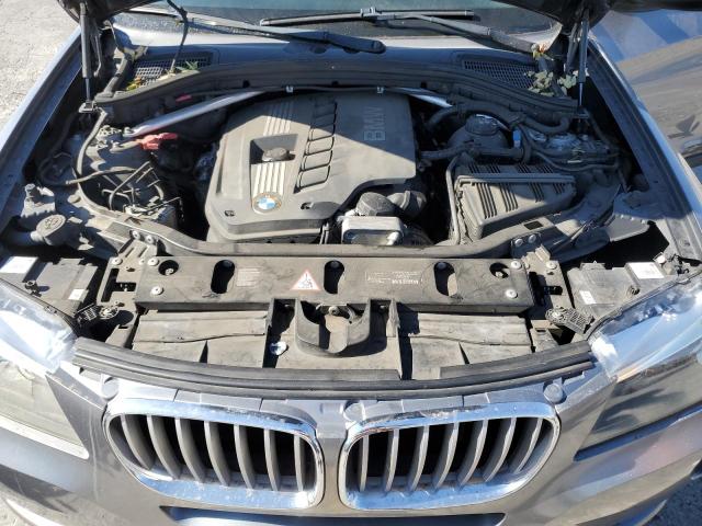 5UXWX5C57BL710703 - 2011 BMW X3 XDRIVE28I GRAY photo 12