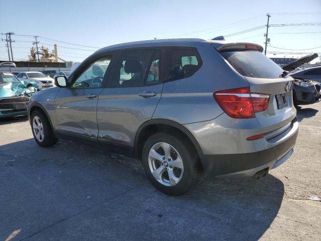 5UXWX5C57BL710703 - 2011 BMW X3 XDRIVE28I GRAY photo 2