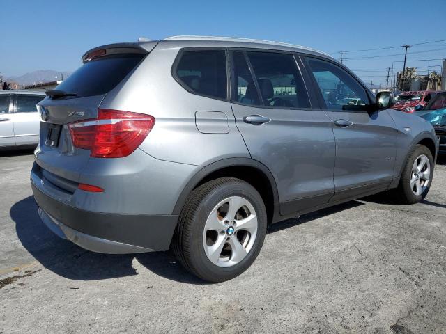 5UXWX5C57BL710703 - 2011 BMW X3 XDRIVE28I GRAY photo 3