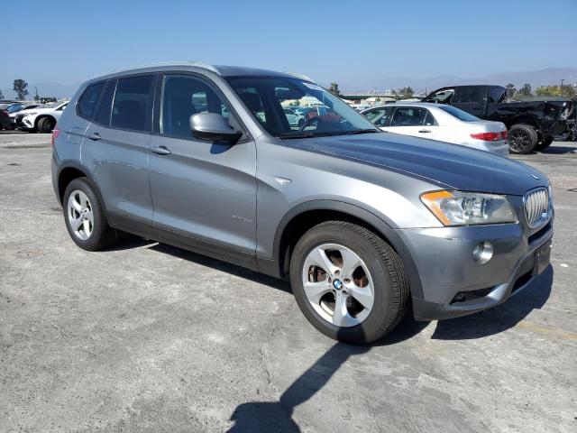 5UXWX5C57BL710703 - 2011 BMW X3 XDRIVE28I GRAY photo 4