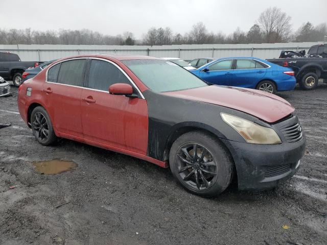 JNKBV61FX8M257797 - 2008 INFINITI G35 RED photo 4