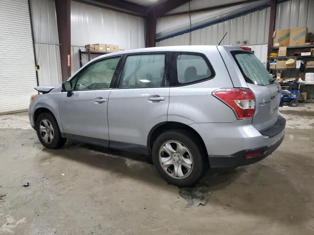 JF2SJAAC7EH446449 - 2014 SUBARU FORESTER 2.5I SILVER photo 2