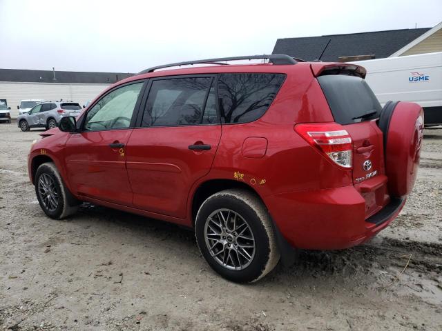 JTMBF4DV9AD037725 - 2010 TOYOTA RAV4 RED photo 2