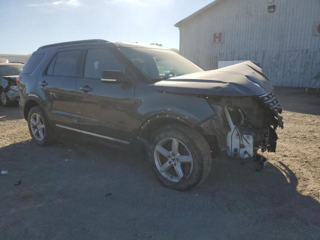 1FM5K8D84HGB60881 - 2017 FORD EXPLORER XLT CHARCOAL photo 4