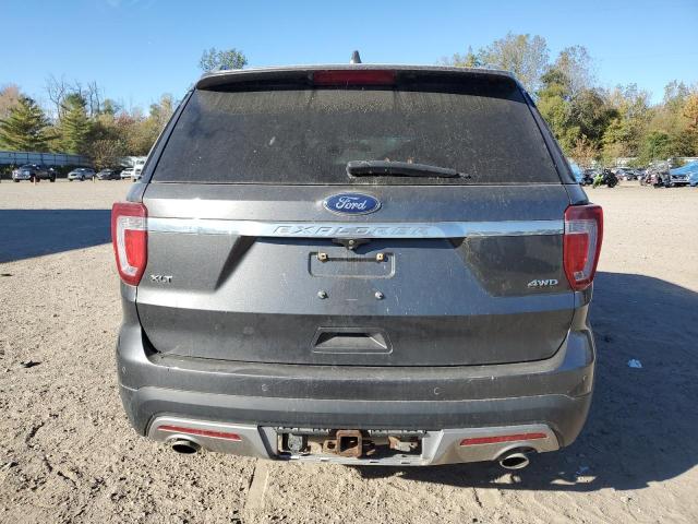 1FM5K8D84HGB60881 - 2017 FORD EXPLORER XLT CHARCOAL photo 6