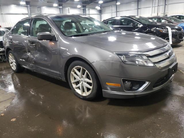 3FAHP0JA1CR231540 - 2012 FORD FUSION SEL GRAY photo 4