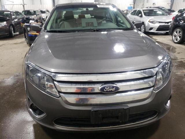 3FAHP0JA1CR231540 - 2012 FORD FUSION SEL GRAY photo 5