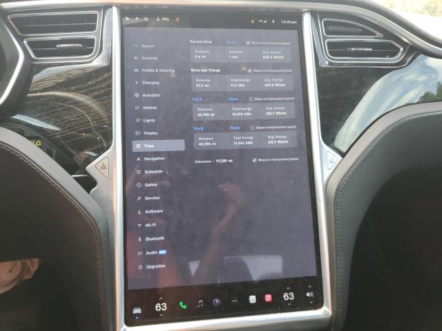 5YJSA1E12GF156565 - 2016 TESLA MODEL S WHITE photo 9