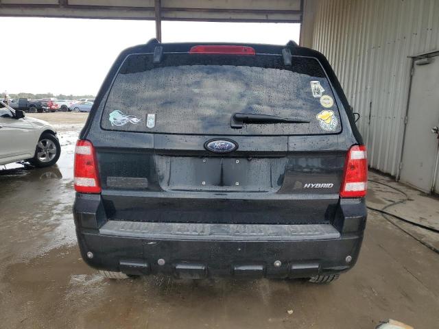 1FMCU49H28KD64451 - 2008 FORD ESCAPE HEV BLACK photo 6