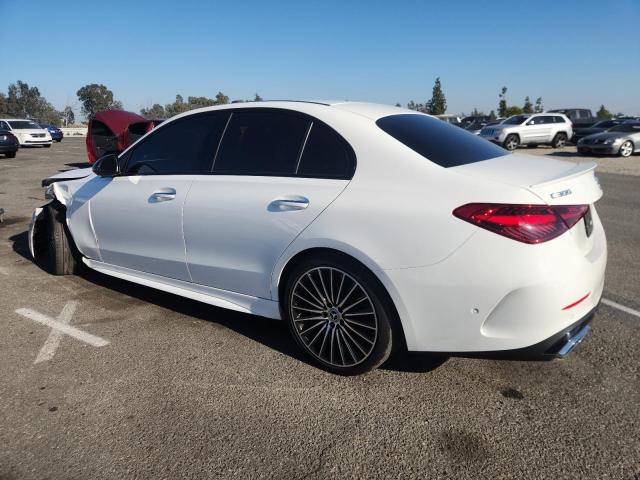 W1KAF4GB6PR135576 - 2023 MERCEDES-BENZ C 300 WHITE photo 2