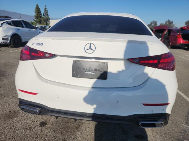 W1KAF4GB6PR135576 - 2023 MERCEDES-BENZ C 300 WHITE photo 6