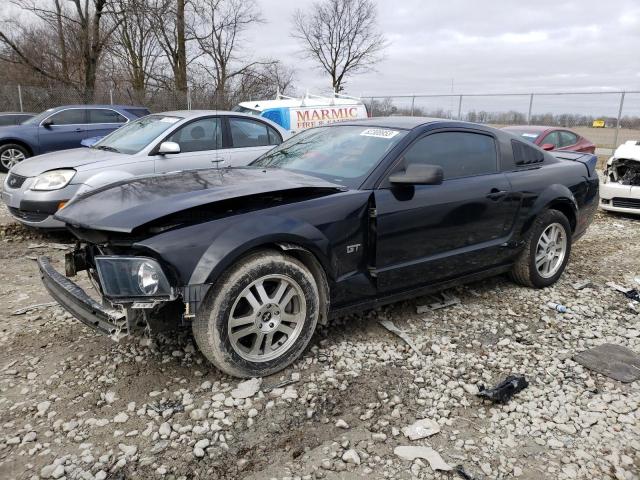 1ZVFT82H665232498 - 2006 FORD MUSTANG GT BLACK photo 1