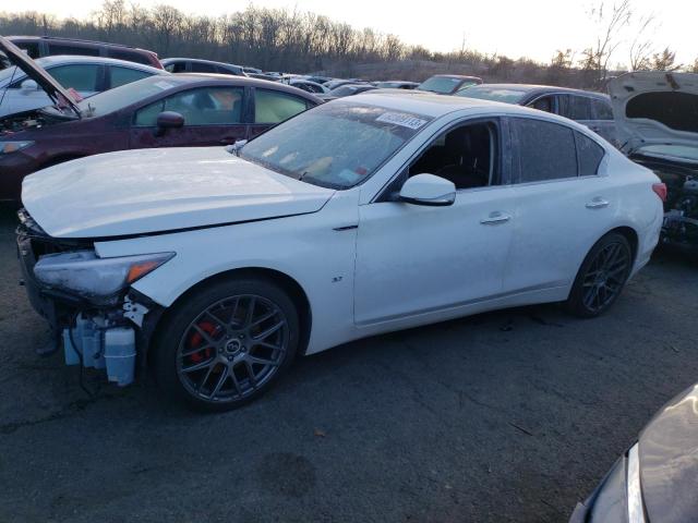 JN1BV7AR0EM692599 - 2014 INFINITI Q50 BASE WHITE photo 1