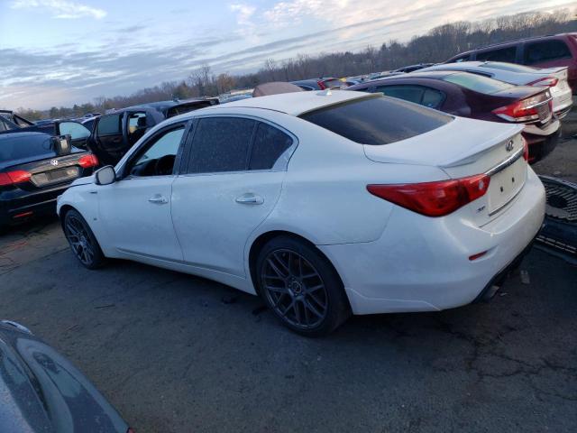 JN1BV7AR0EM692599 - 2014 INFINITI Q50 BASE WHITE photo 2