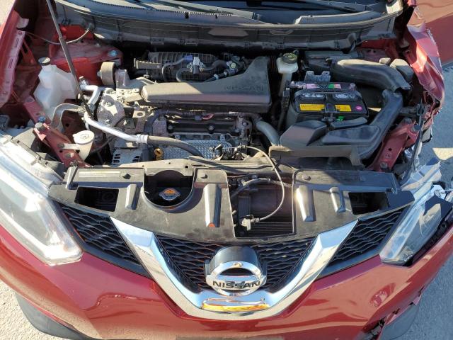 JN8AT2MV7GW132018 - 2016 NISSAN ROGUE S BURGUNDY photo 12