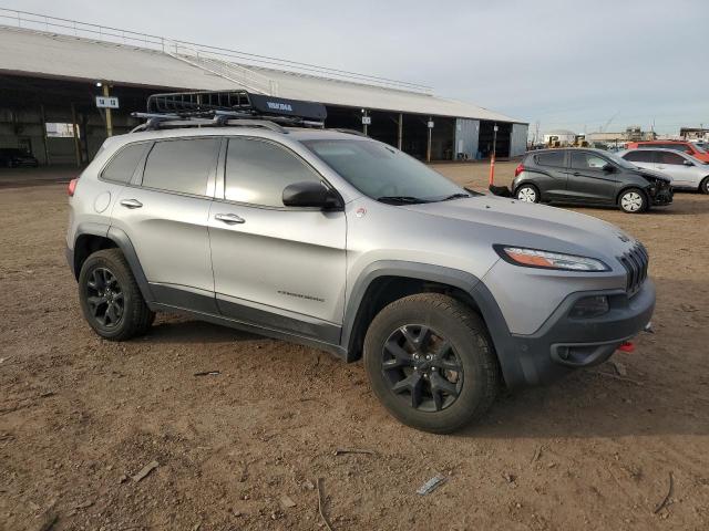 1C4PJMBS7EW276794 - 2014 JEEP CHEROKEE TRAILHAWK GRAY photo 4