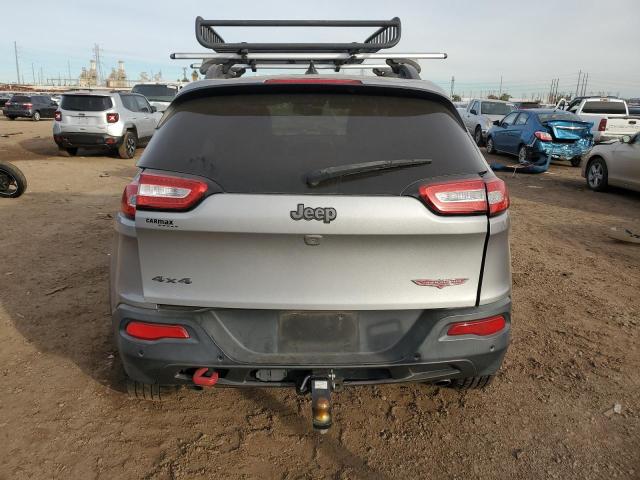 1C4PJMBS7EW276794 - 2014 JEEP CHEROKEE TRAILHAWK ნაცრისფერი ფოტო 6