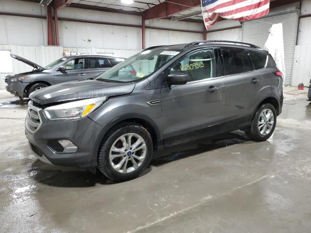 1FMCU0GD7JUB00192 - 2018 FORD ESCAPE SE GRAY photo 1