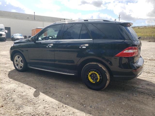 4JGDA5HB0DA169500 - 2013 MERCEDES-BENZ ML 350 4MATIC BLACK photo 2