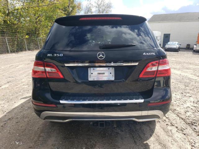 4JGDA5HB0DA169500 - 2013 MERCEDES-BENZ ML 350 4MATIC BLACK photo 6
