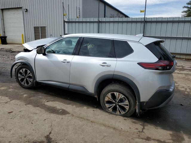 5N1AT3BA2MC817778 - 2021 NISSAN ROGUE SV SILVER photo 2