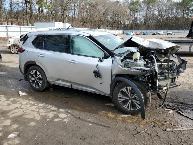 5N1AT3BA2MC817778 - 2021 NISSAN ROGUE SV SILVER photo 4