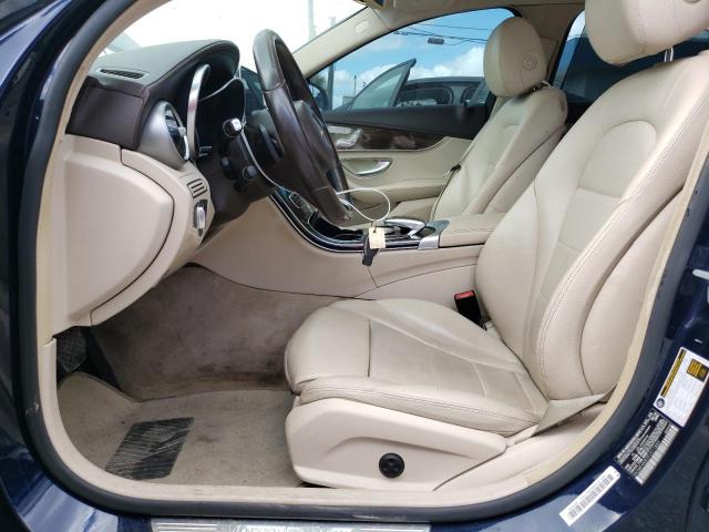 55SWF4KB7FU011889 - 2015 MERCEDES-BENZ C 300 4MATIC BLUE photo 7