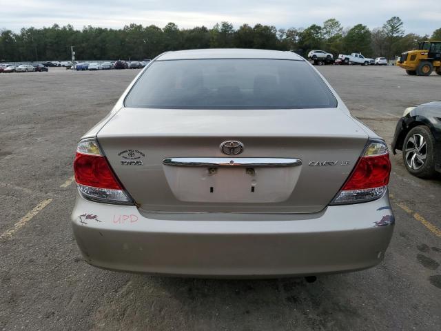 4T1BE32K65U012143 - 2005 TOYOTA CAMRY LE TAN photo 6