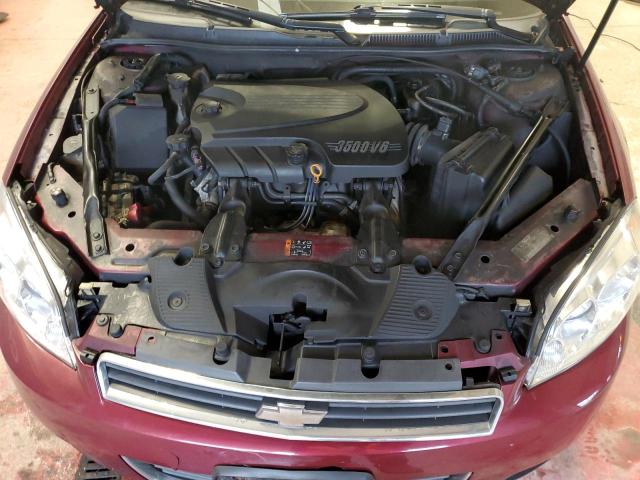 2G1WB5EK2B1254191 - 2011 CHEVROLET IMPALA LT BURGUNDY photo 11