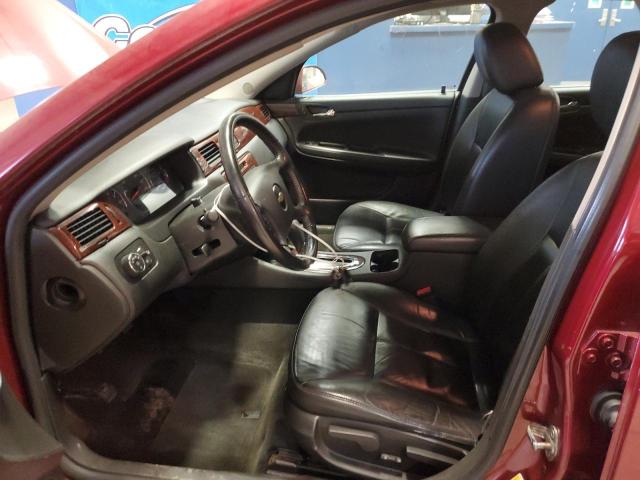 2G1WB5EK2B1254191 - 2011 CHEVROLET IMPALA LT BURGUNDY photo 7