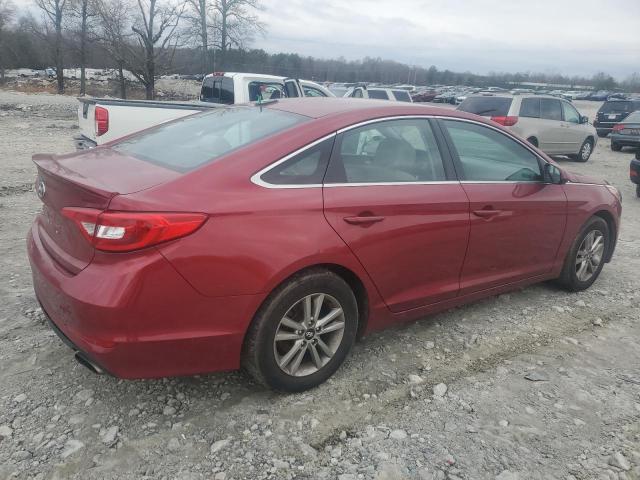 5NPE24AF4GH386705 - 2016 HYUNDAI SONATA SE BURGUNDY photo 3