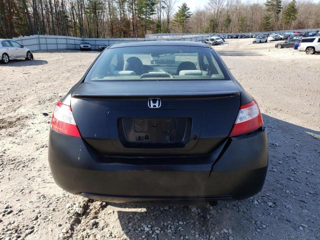 2HGFG12646H571638 - 2006 HONDA CIVIC LX BLACK photo 6