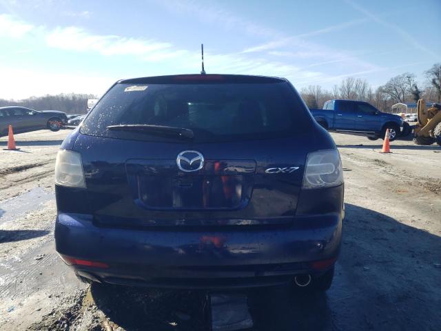 JM3ER2W58A0344694 - 2010 MAZDA CX-7 BLUE photo 6