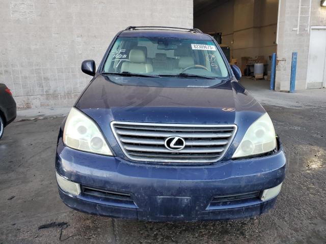 JTJBT20X370138311 - 2007 LEXUS GX 470 BLUE photo 5