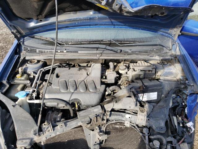 3N1AB6AP4BL622994 - 2011 NISSAN SENTRA 2.0 BLUE photo 11