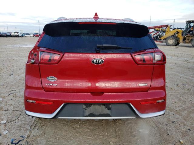 KNDCB3LC4J5123352 - 2018 KIA NIRO FE RED photo 6