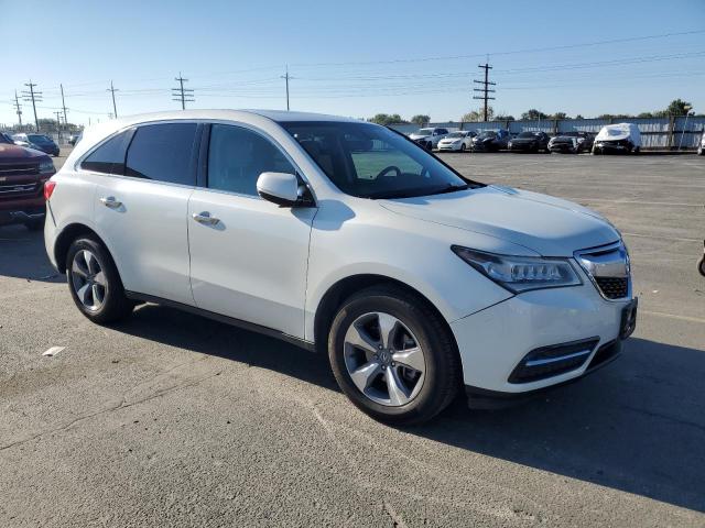 5FRYD4H23GB012738 - 2016 ACURA MDX WHITE photo 4