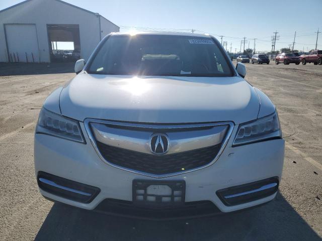 5FRYD4H23GB012738 - 2016 ACURA MDX WHITE photo 5