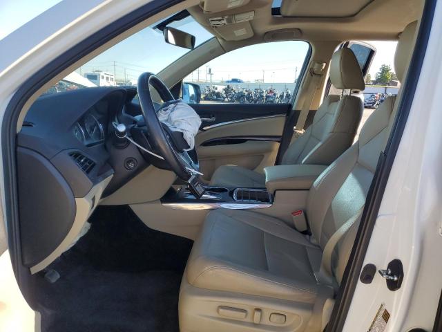 5FRYD4H23GB012738 - 2016 ACURA MDX WHITE photo 7